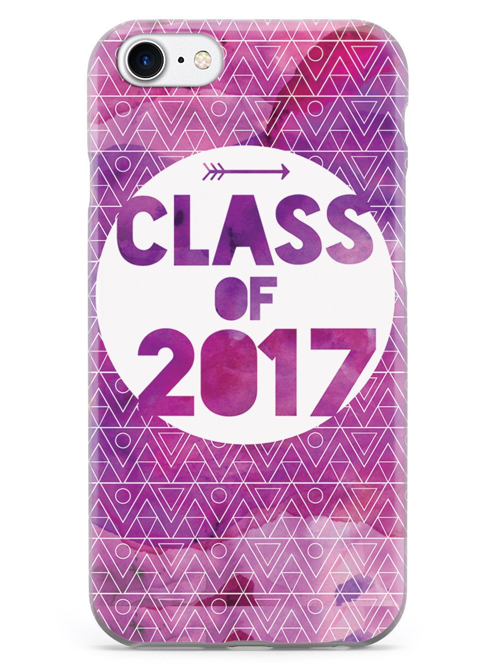 Class of 2017 - Purple Watercolor Case - pipercleo.com