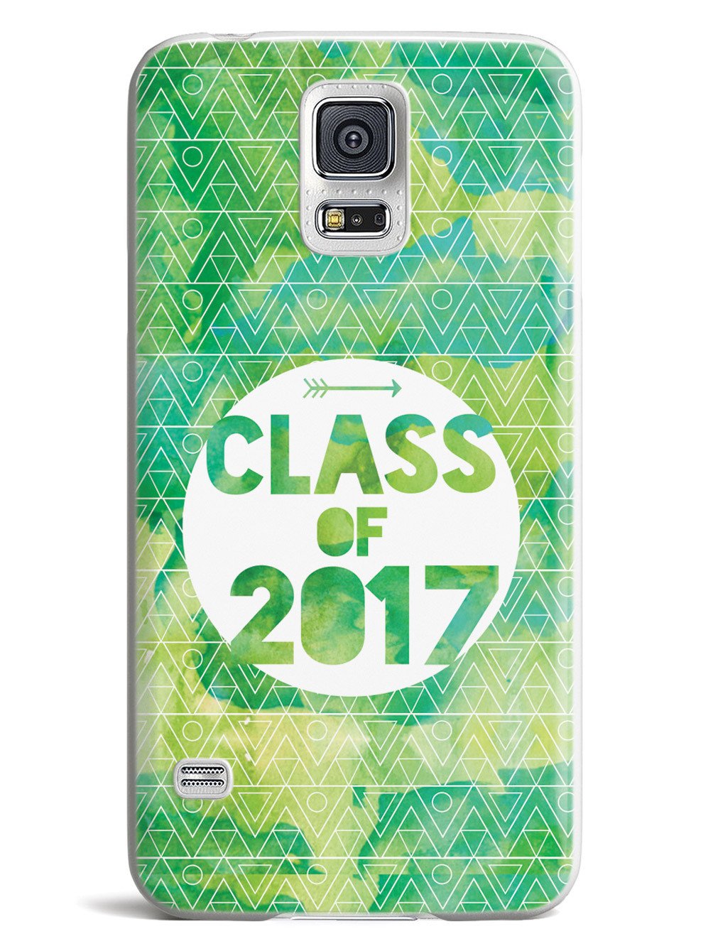 Class of 2017 - Green Watercolor Case - pipercleo.com