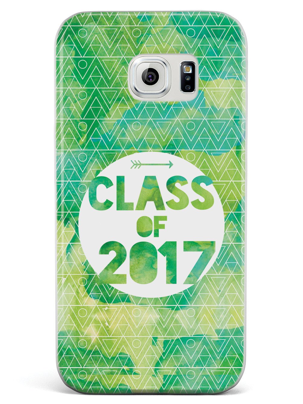 Class of 2017 - Green Watercolor Case - pipercleo.com