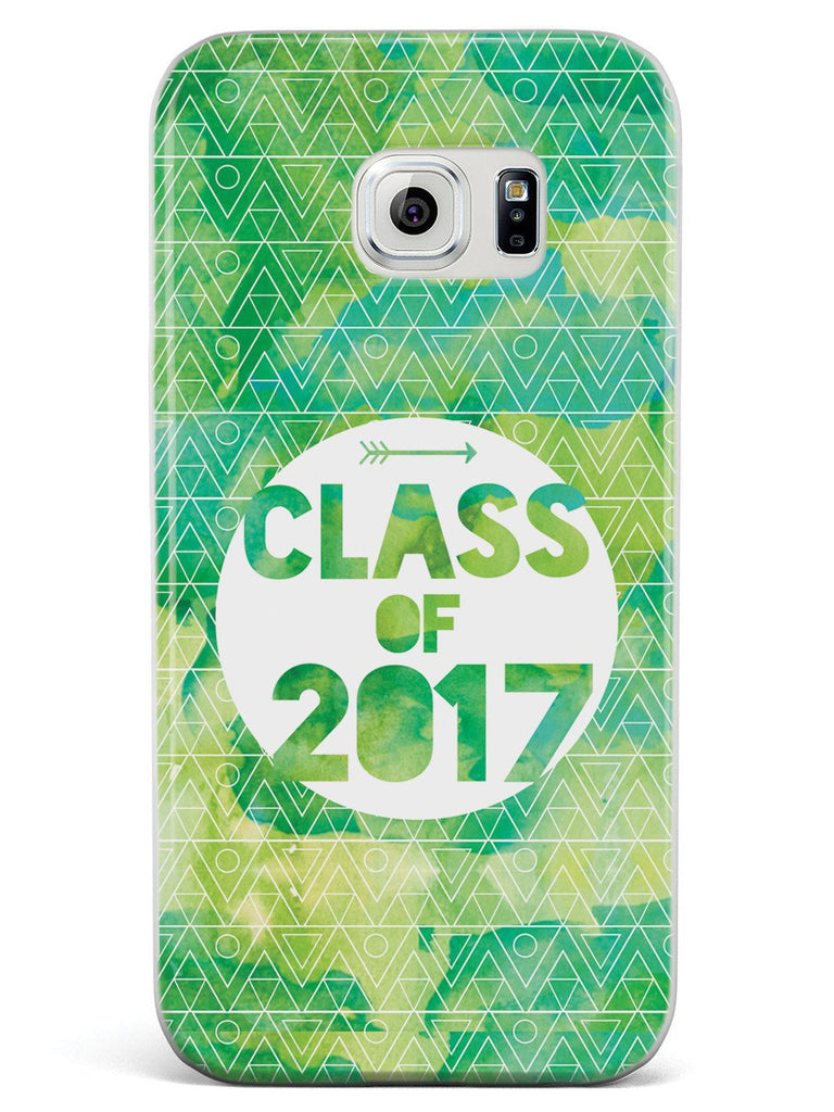 Class of 2017 - Green Watercolor Case - pipercleo.com