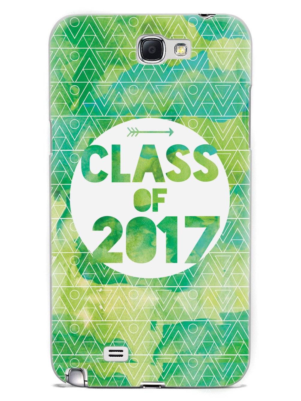 Class of 2017 - Green Watercolor Case - pipercleo.com