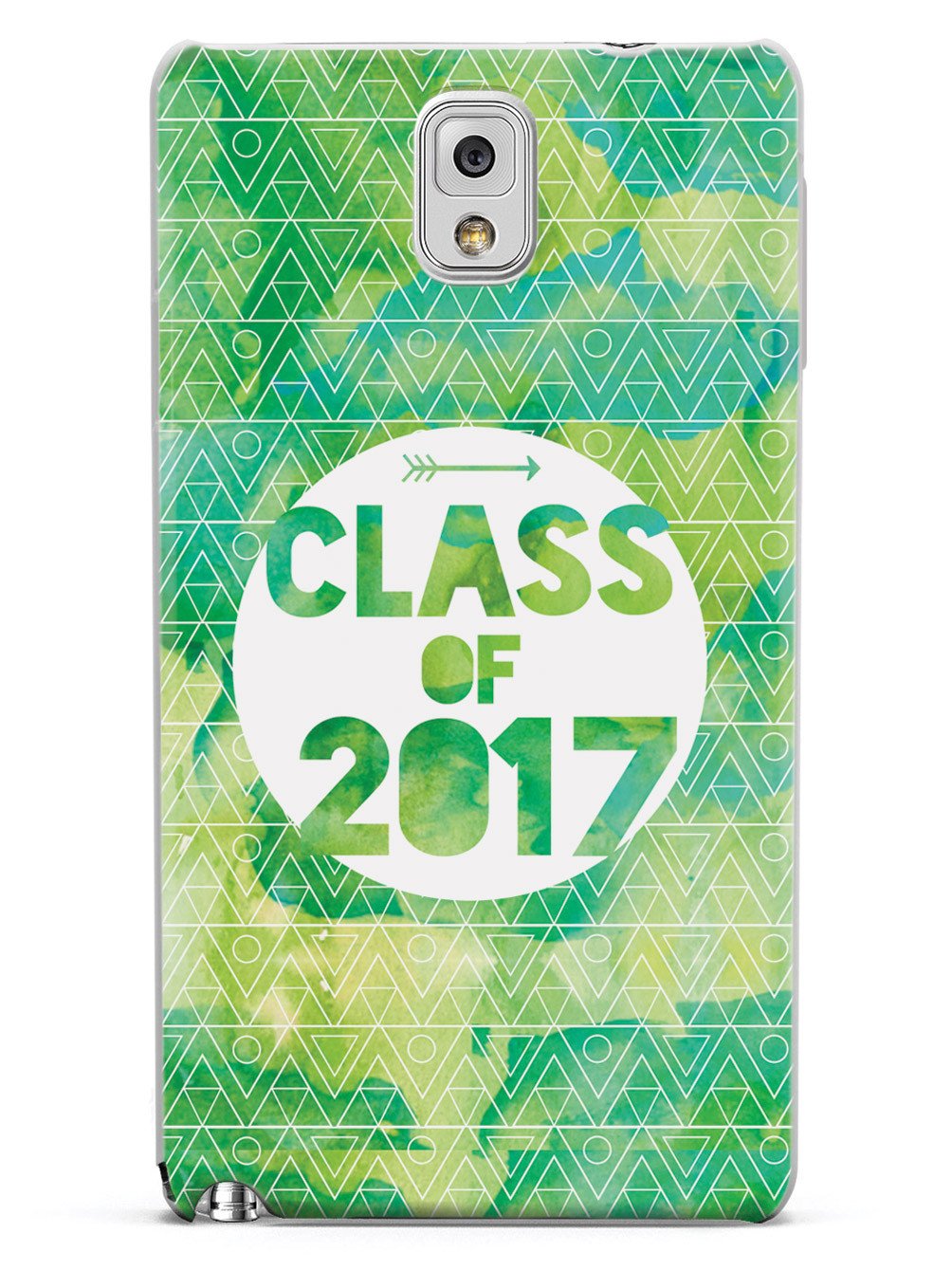 Class of 2017 - Green Watercolor Case - pipercleo.com