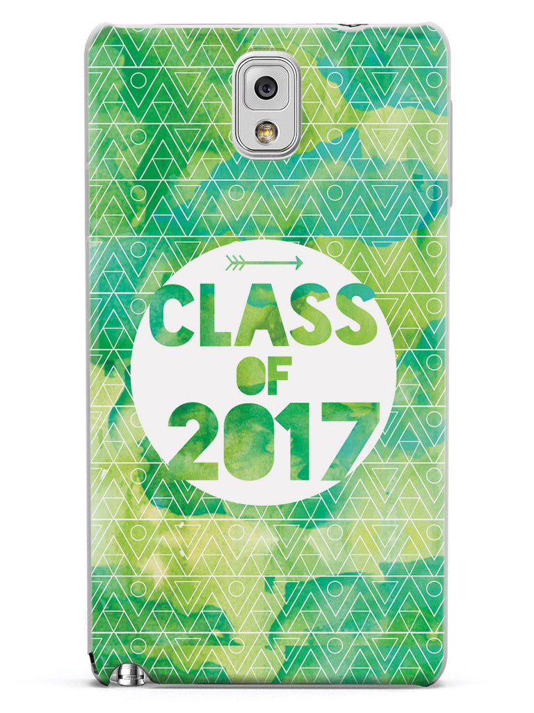 Class of 2017 - Green Watercolor Case - pipercleo.com