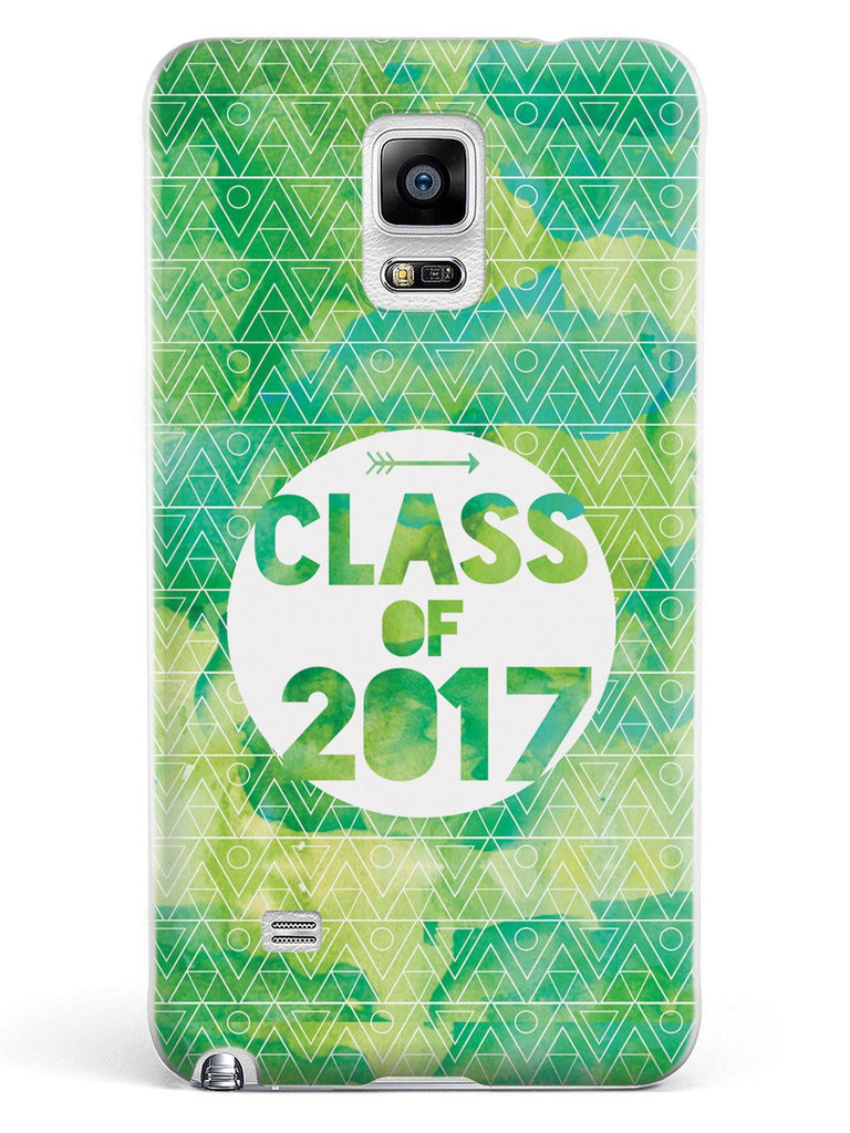Class of 2017 - Green Watercolor Case - pipercleo.com