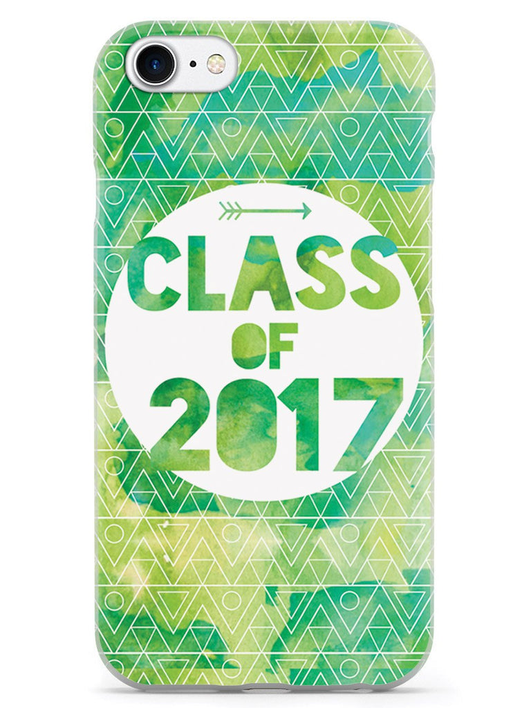 Class of 2017 - Green Watercolor Case - pipercleo.com