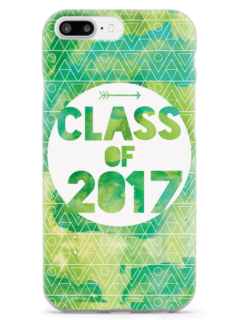 Class of 2017 - Green Watercolor Case - pipercleo.com