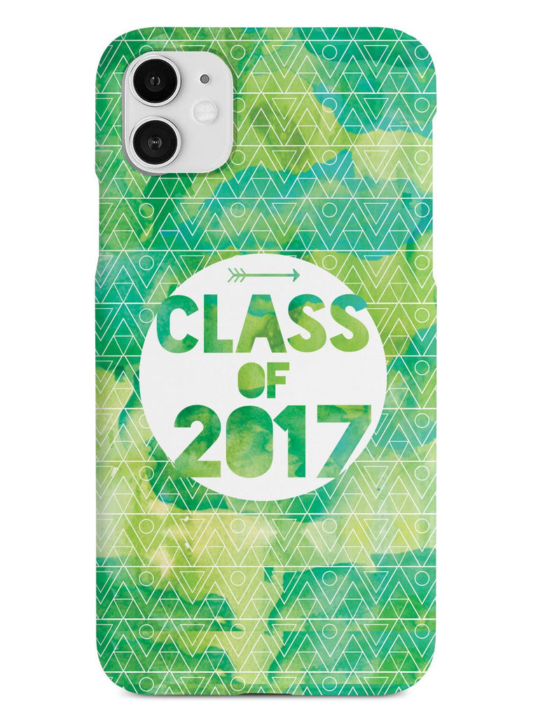 Class of 2017 - Green Watercolor Case - pipercleo.com