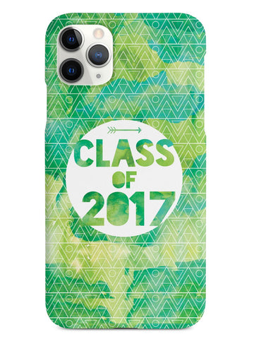 Class of 2017 - Green Watercolor Case - pipercleo.com