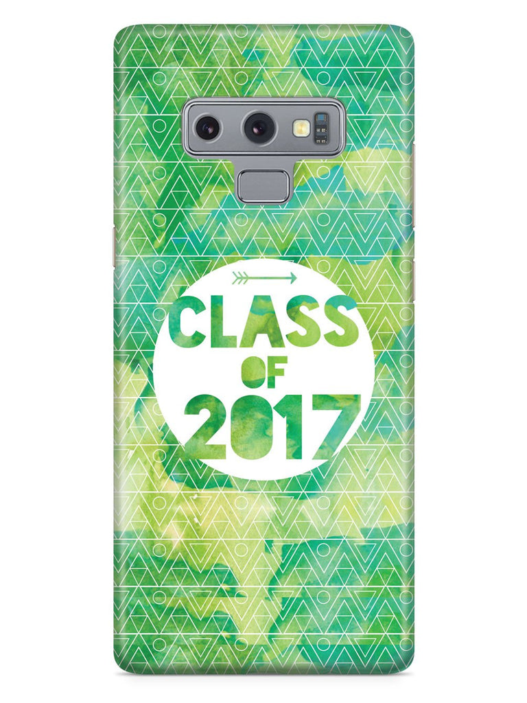 Class of 2017 - Green Watercolor Case - pipercleo.com