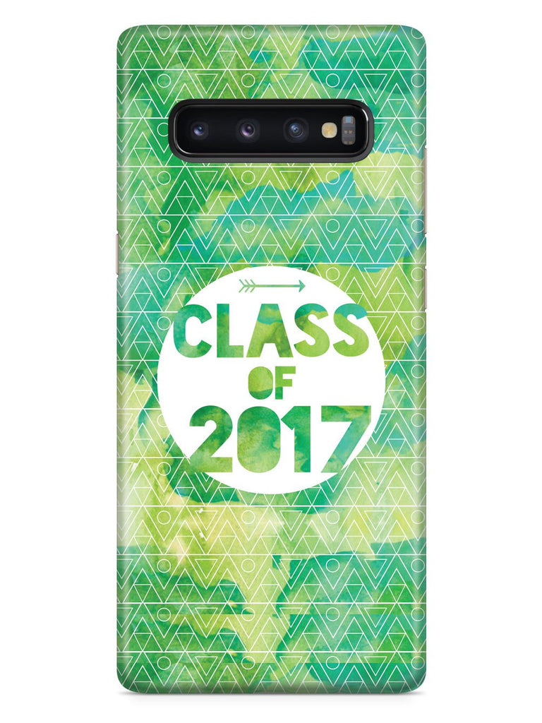 Class of 2017 - Green Watercolor Case - pipercleo.com