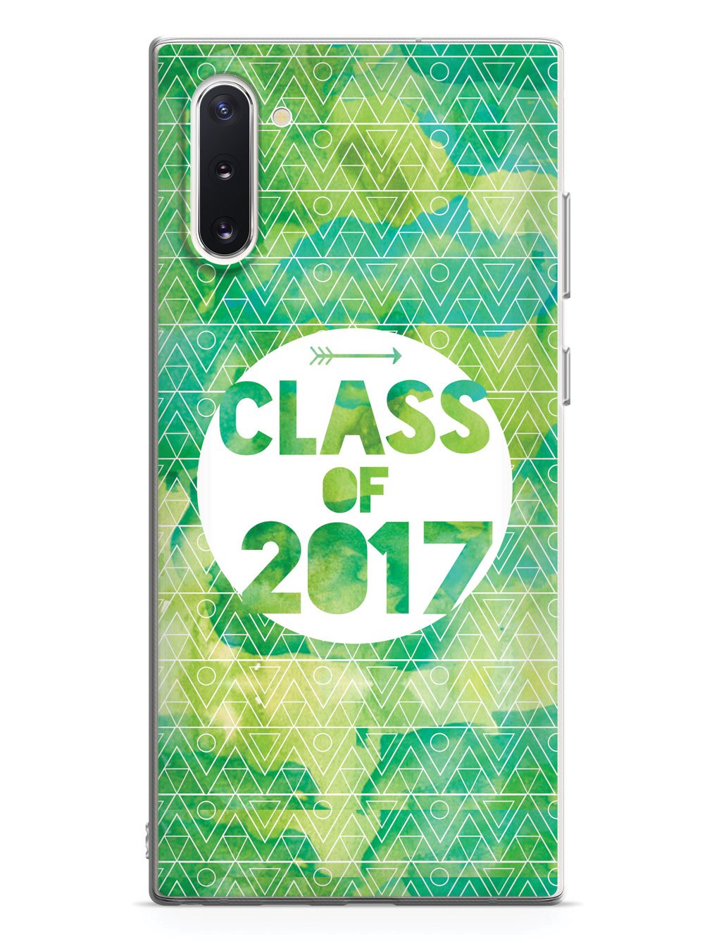 Class of 2017 - Green Watercolor Case - pipercleo.com