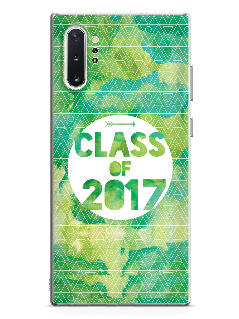 Class of 2017 - Green Watercolor Case - pipercleo.com