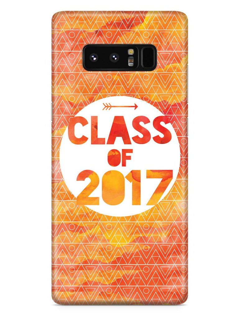 Class of 2017 - Orange Watercolor Case - pipercleo.com