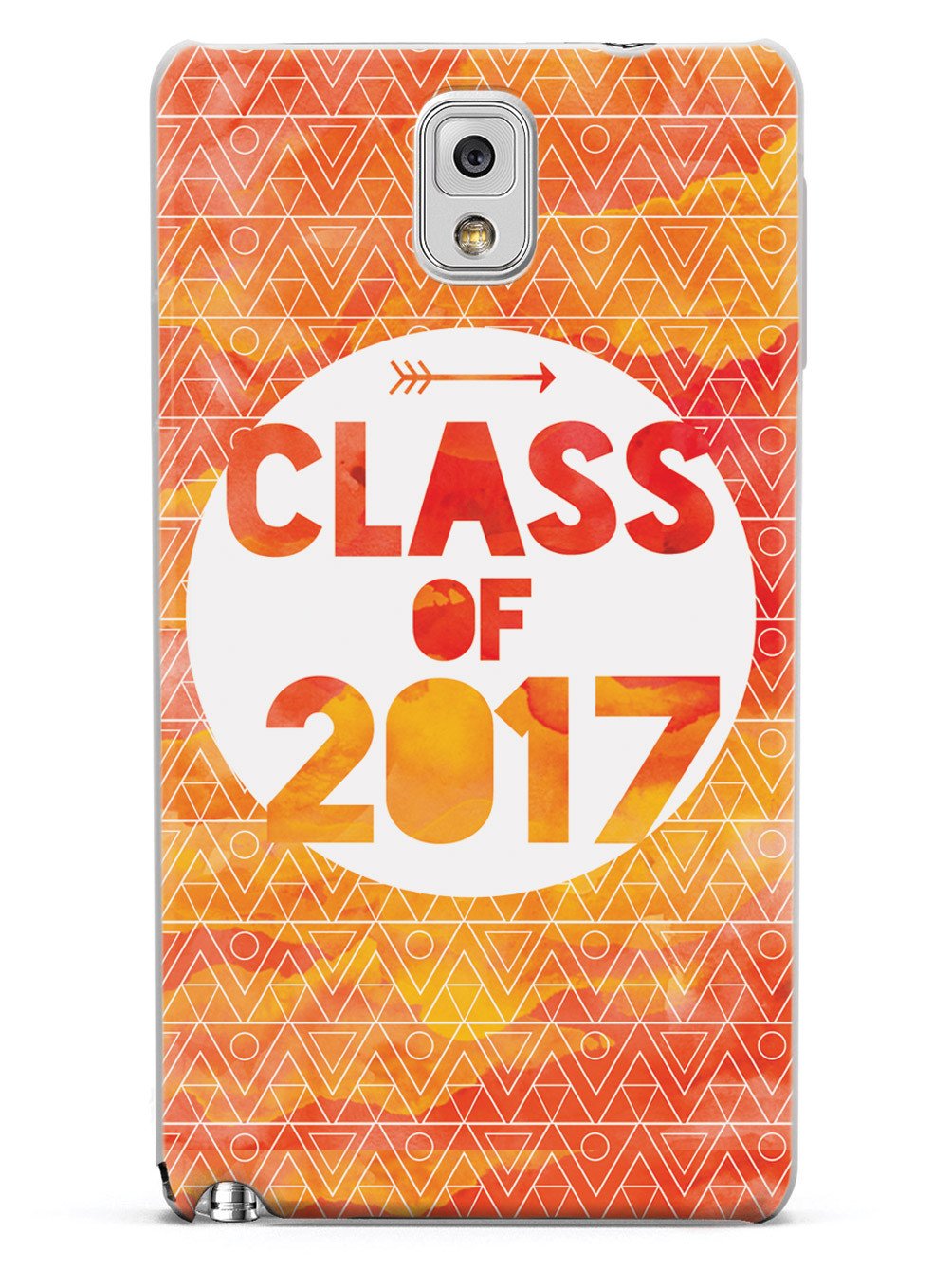 Class of 2017 - Orange Watercolor Case - pipercleo.com