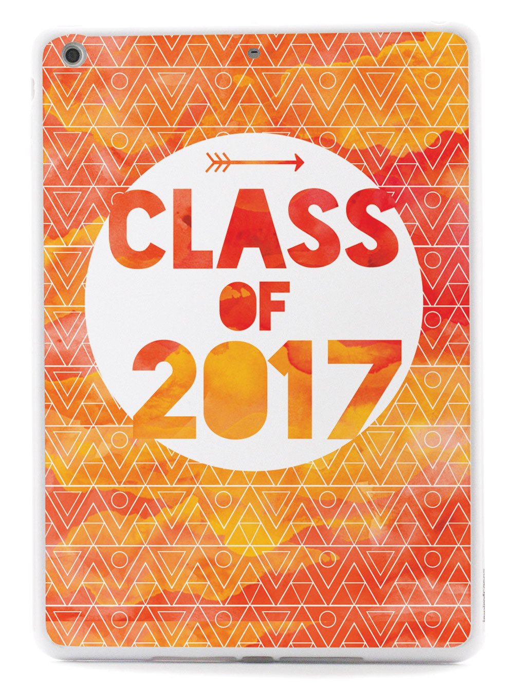 Class of 2017 - Orange Watercolor Case - pipercleo.com