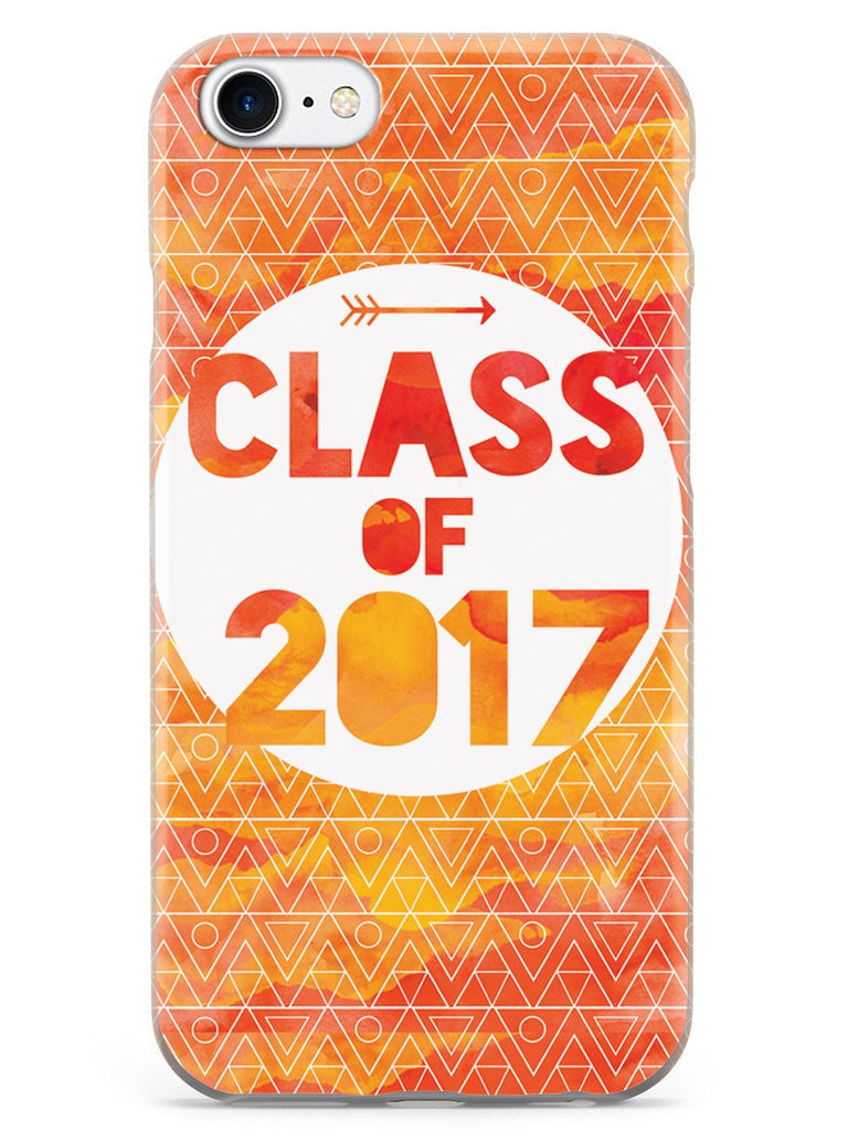 Class of 2017 - Orange Watercolor Case - pipercleo.com