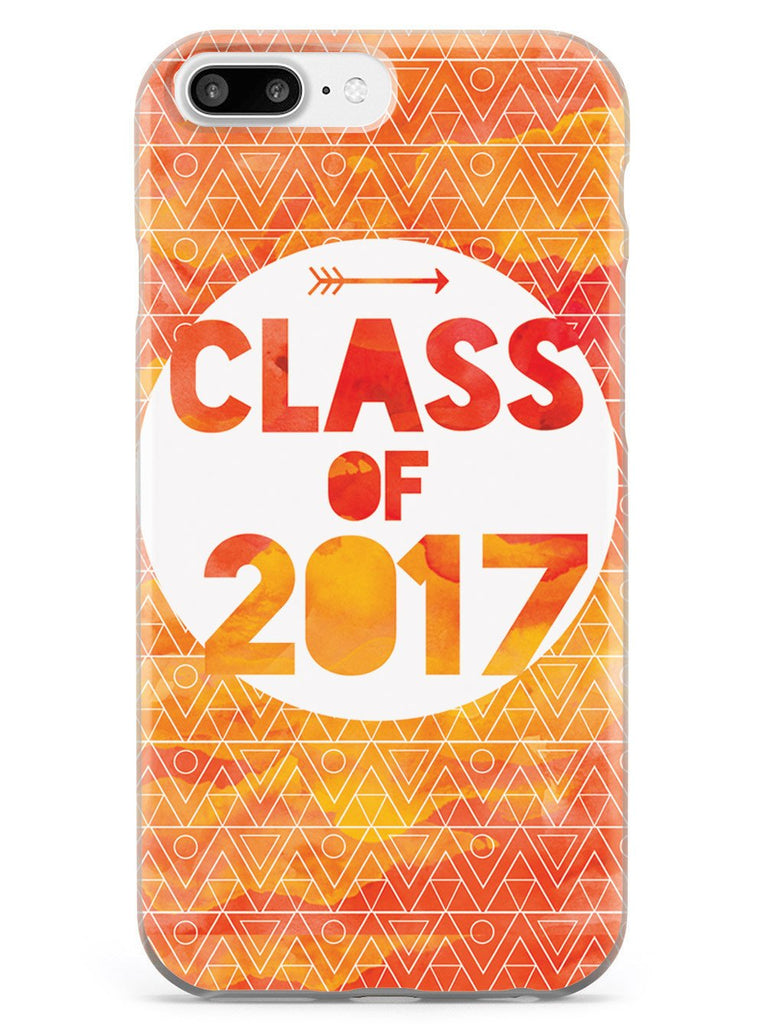 Class of 2017 - Orange Watercolor Case - pipercleo.com