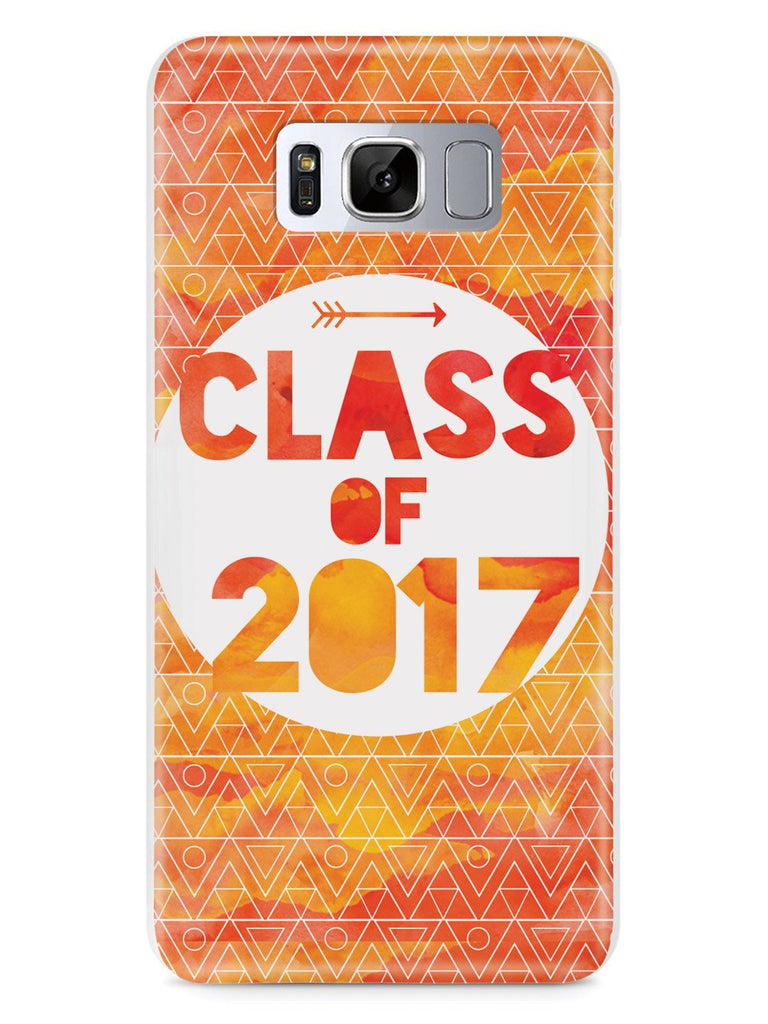 Class of 2017 - Orange Watercolor Case - pipercleo.com