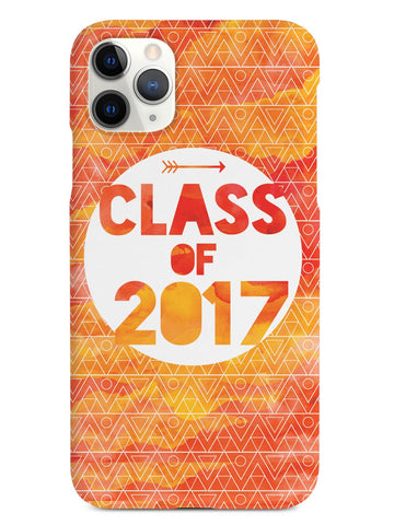 Class of 2017 - Orange Watercolor Case - pipercleo.com