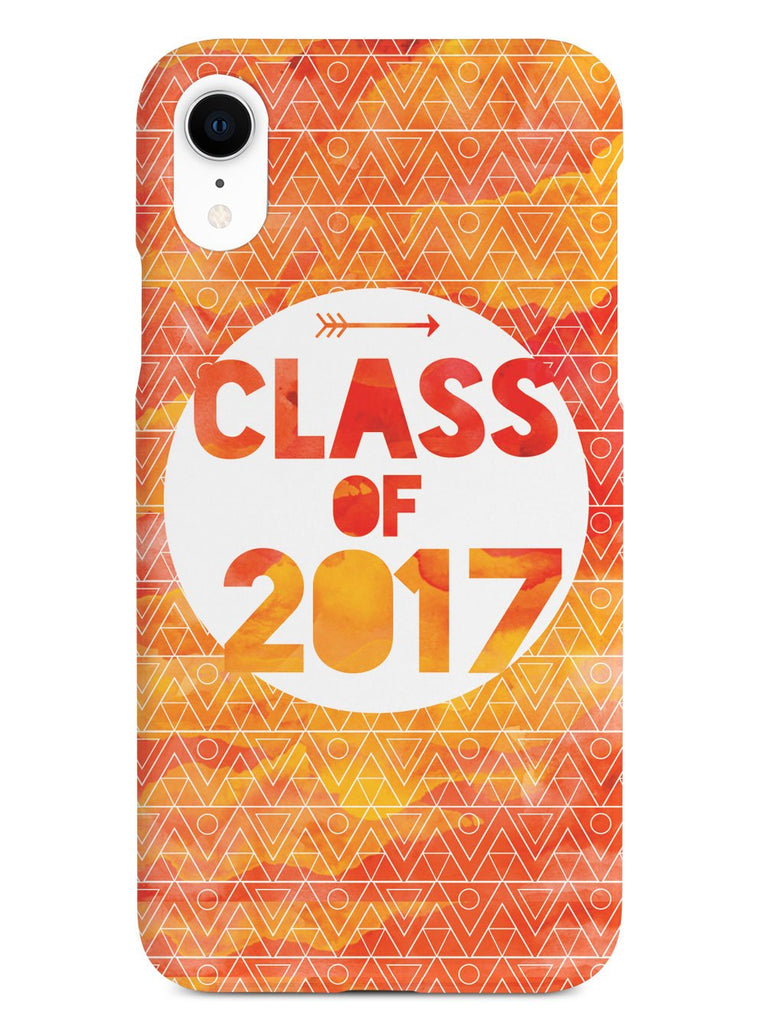 Class of 2017 - Orange Watercolor Case - pipercleo.com
