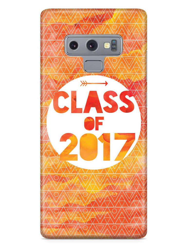 Class of 2017 - Orange Watercolor Case - pipercleo.com