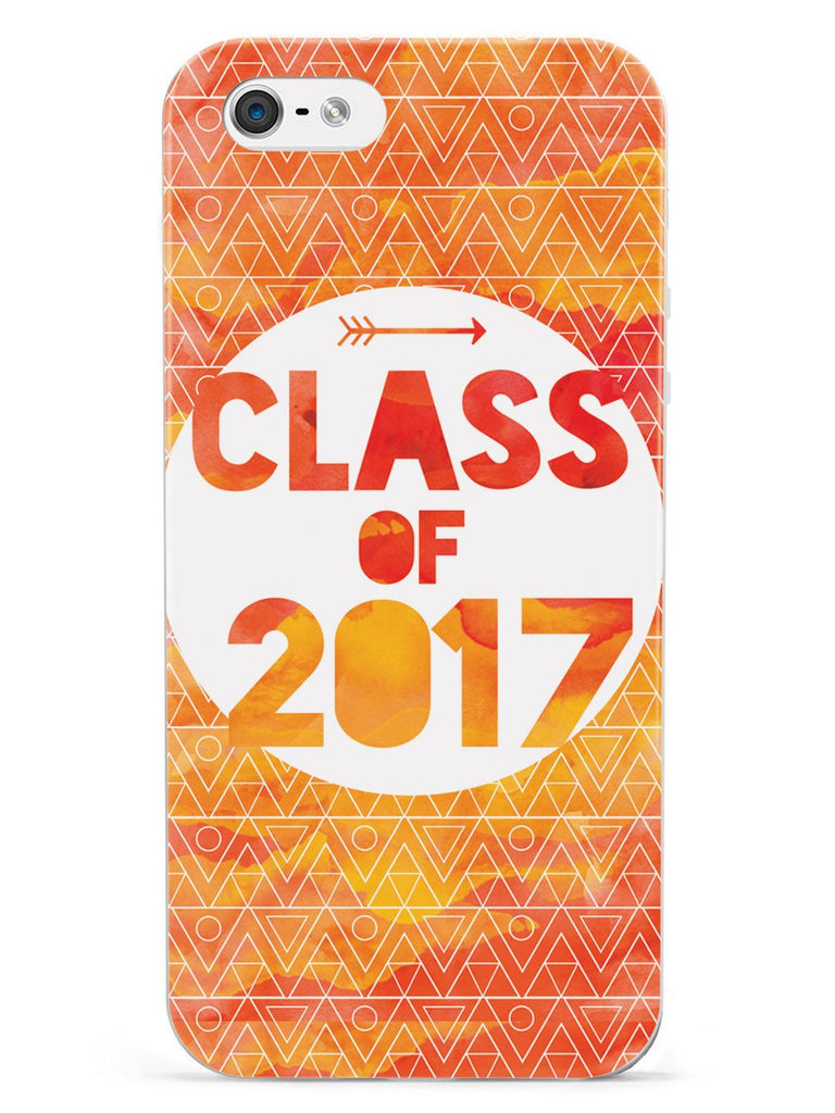 Class of 2017 - Orange Watercolor Case - pipercleo.com