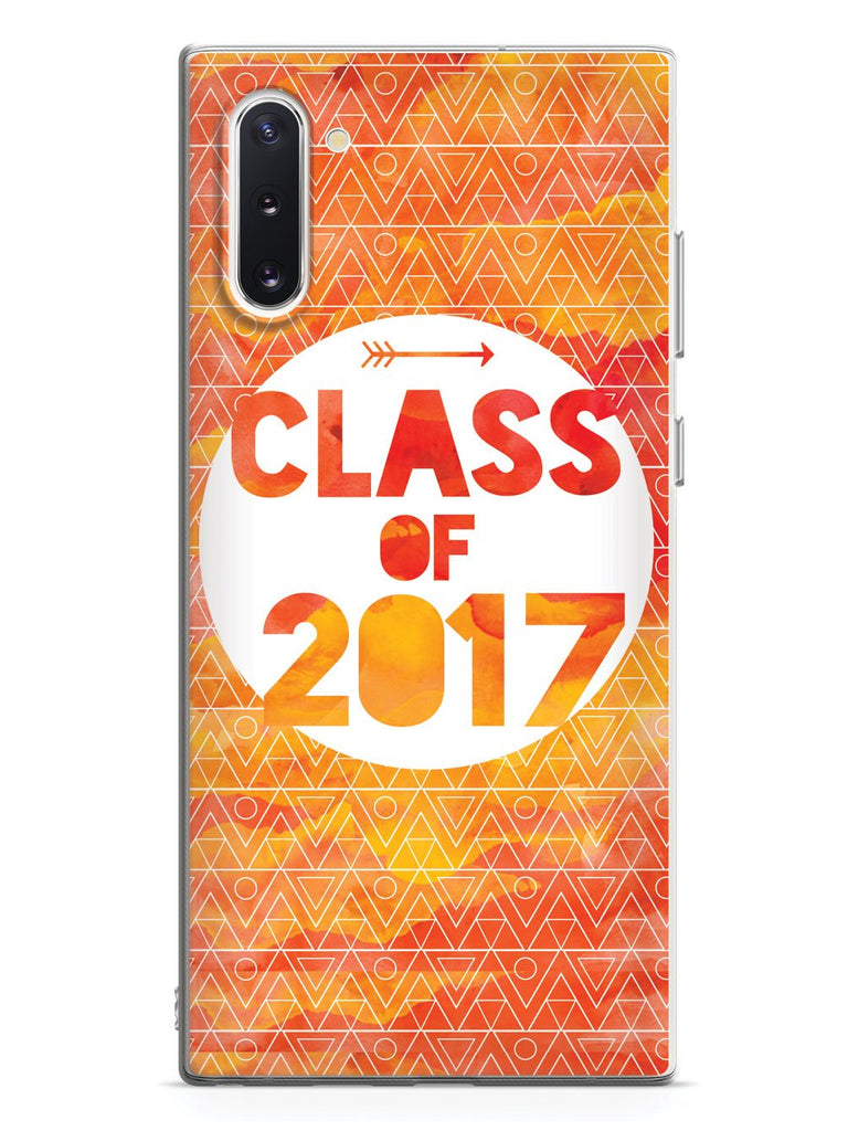 Class of 2017 - Orange Watercolor Case - pipercleo.com
