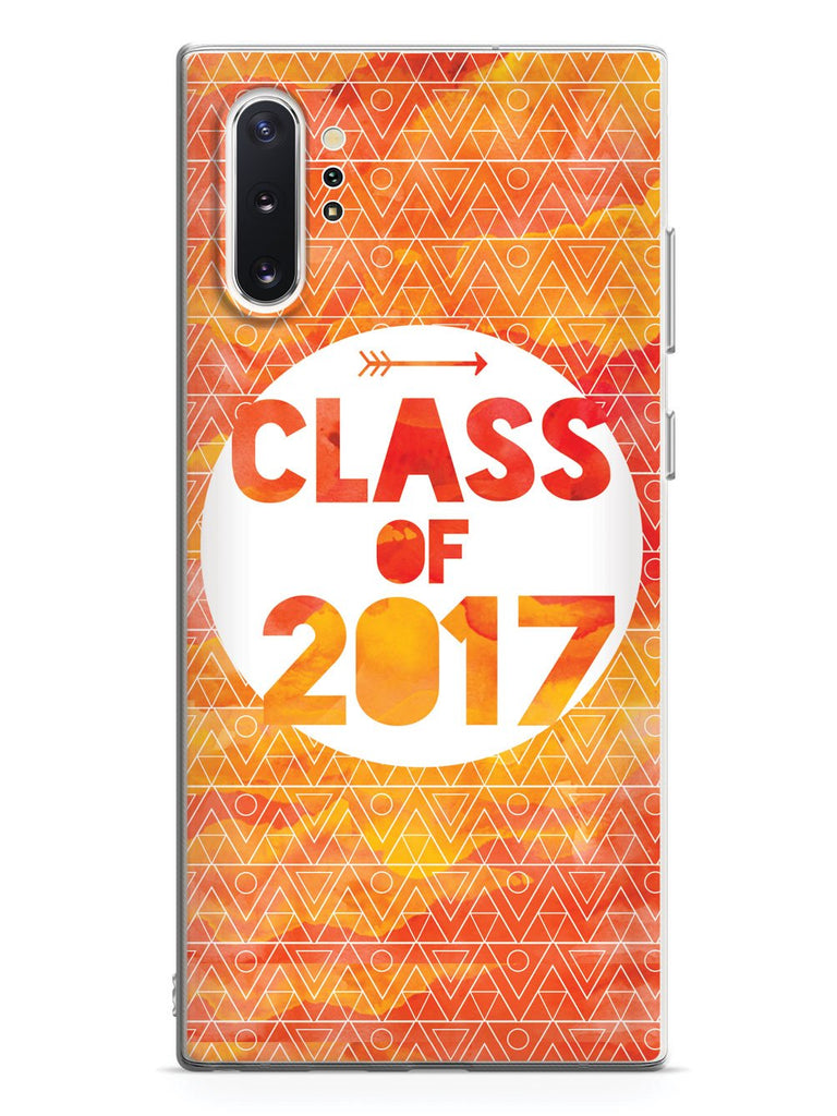 Class of 2017 - Orange Watercolor Case - pipercleo.com