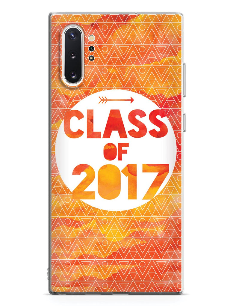 Class of 2017 - Orange Watercolor Case - pipercleo.com