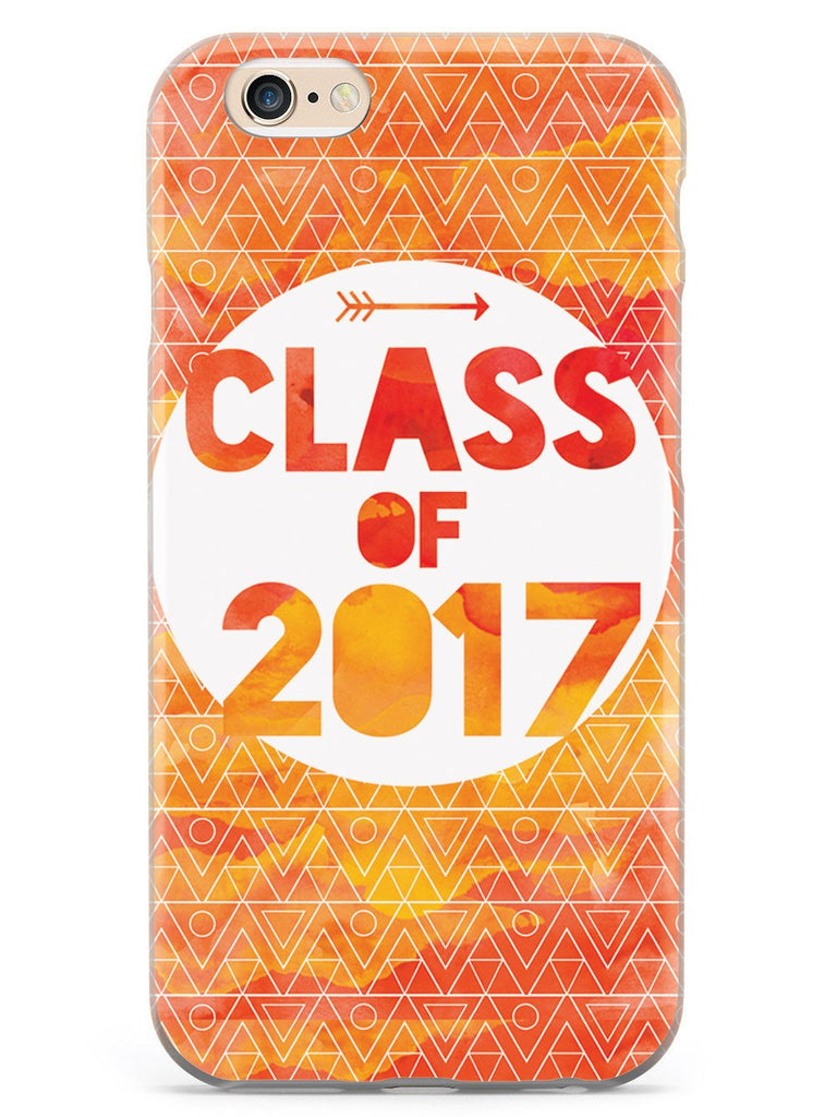 Class of 2017 - Orange Watercolor Case - pipercleo.com
