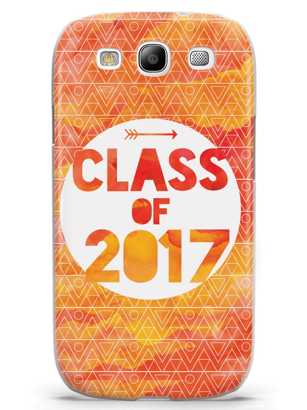 Class of 2017 - Orange Watercolor Case - pipercleo.com