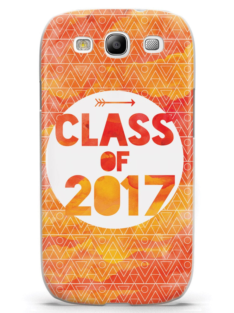 Class of 2017 - Orange Watercolor Case - pipercleo.com