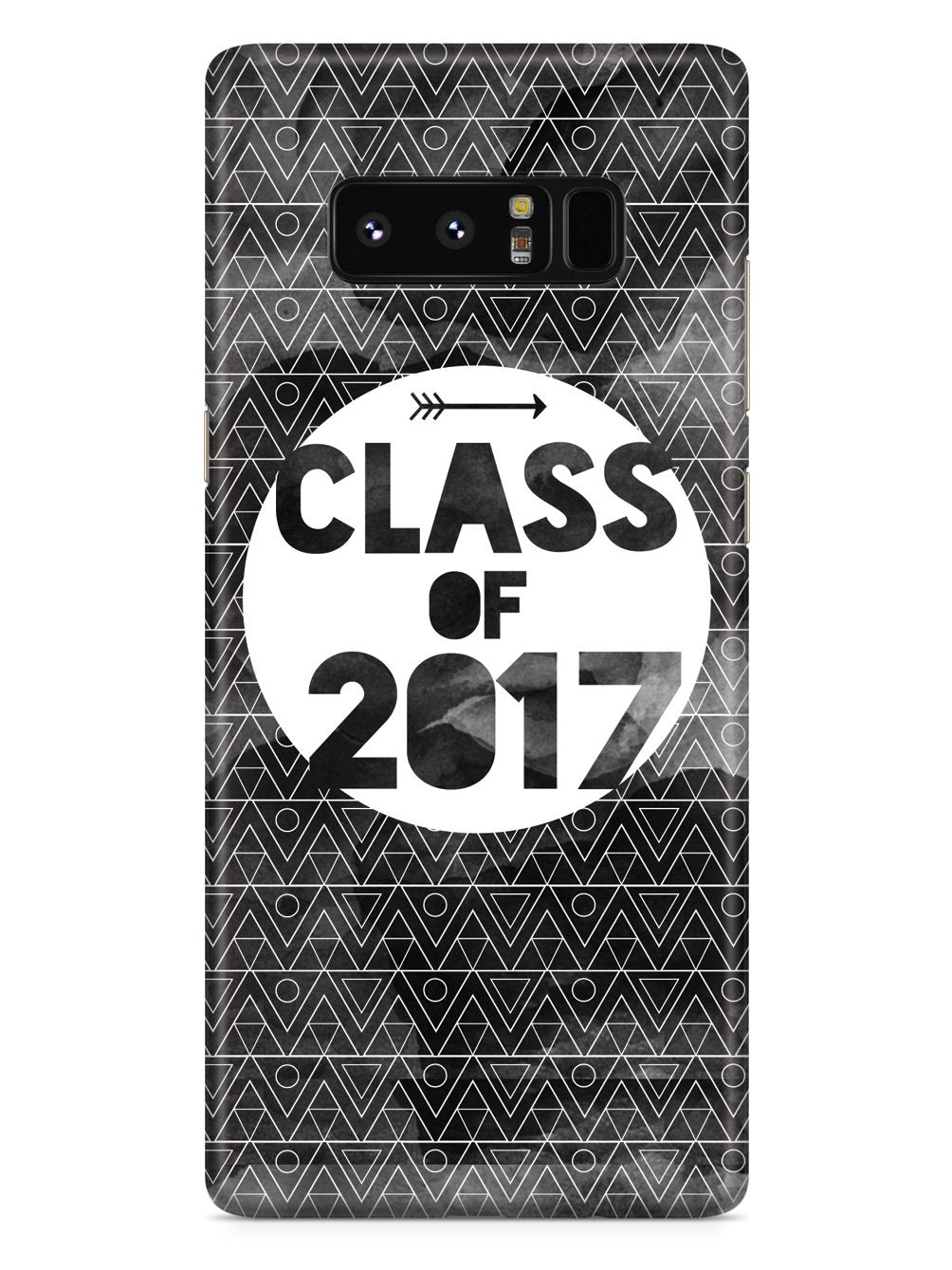 Class of 2017 - Black Watercolor Case - pipercleo.com