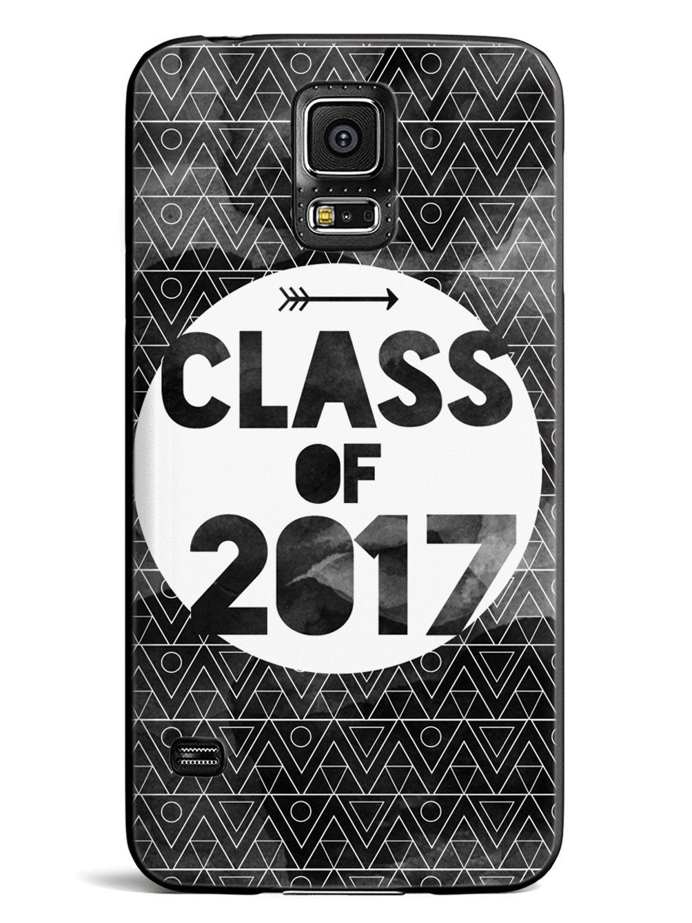Class of 2017 - Black Watercolor Case - pipercleo.com