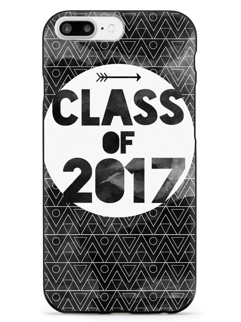 Class of 2017 - Black Watercolor Case - pipercleo.com