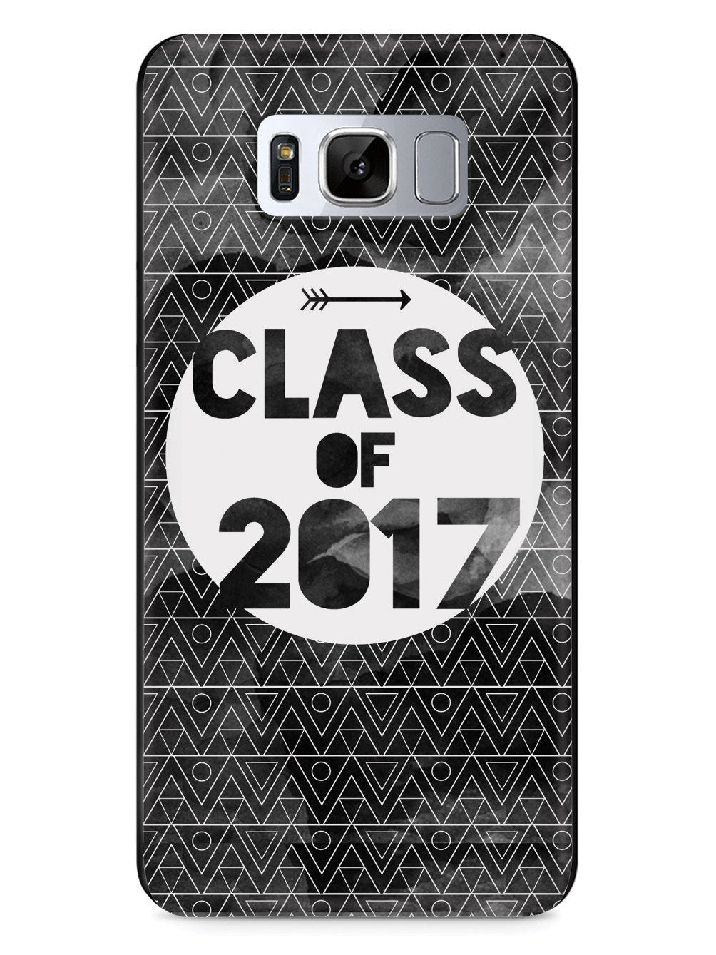Class of 2017 - Black Watercolor Case - pipercleo.com