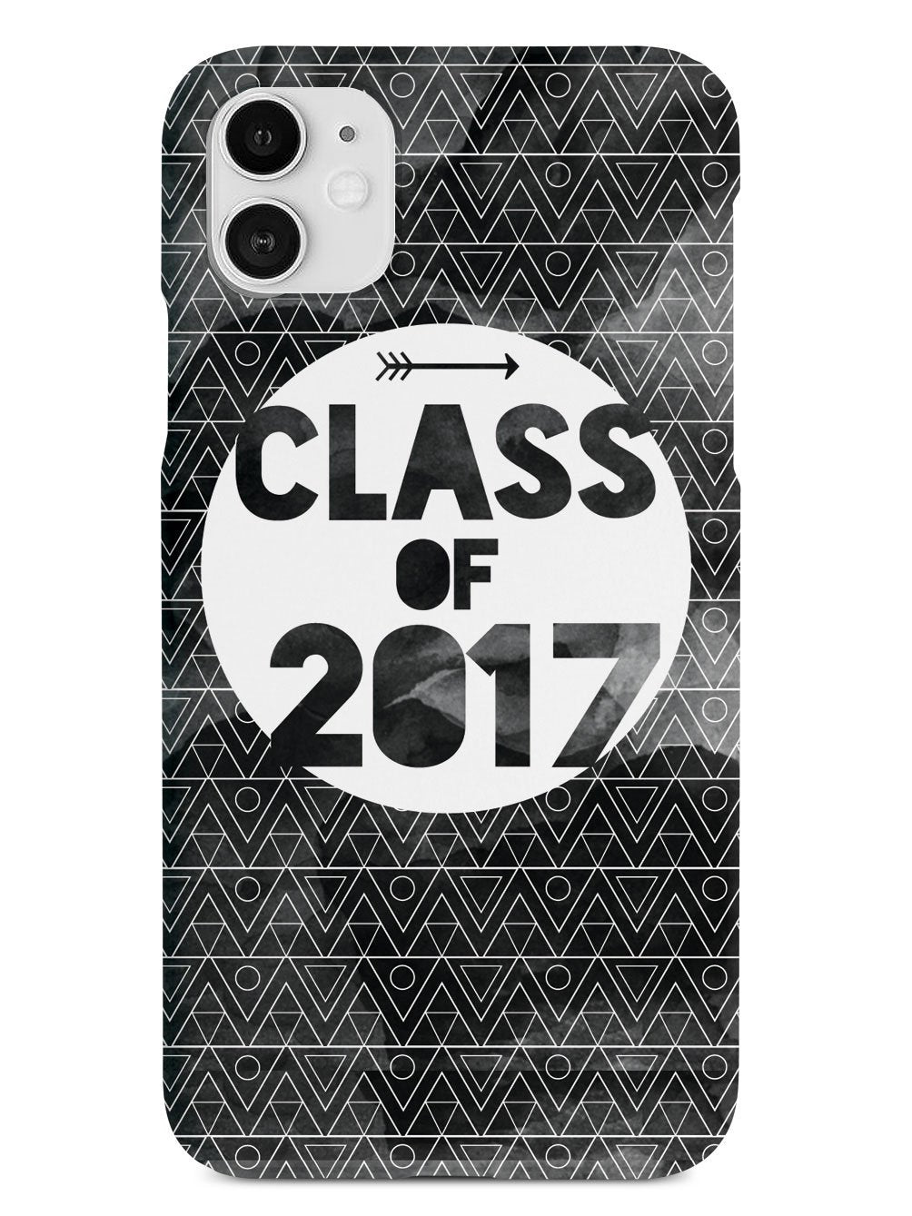 Class of 2017 - Black Watercolor Case - pipercleo.com