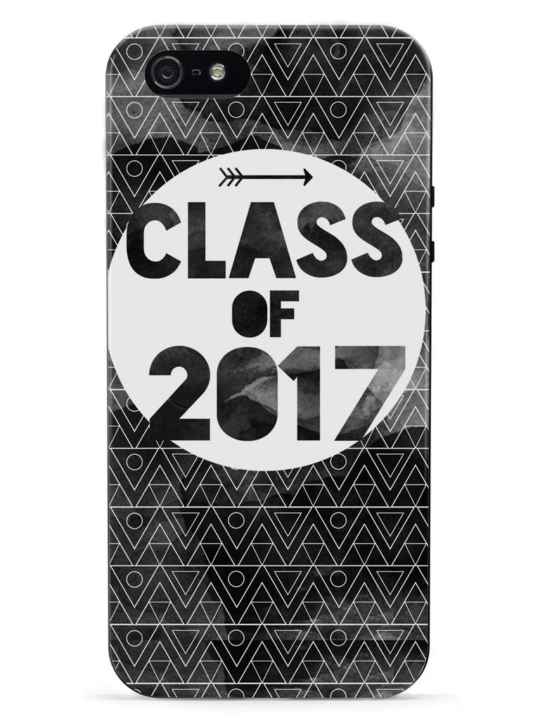 Class of 2017 - Black Watercolor Case - pipercleo.com