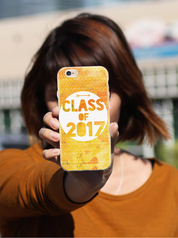 Class of 2017 - Yellow Watercolor Case