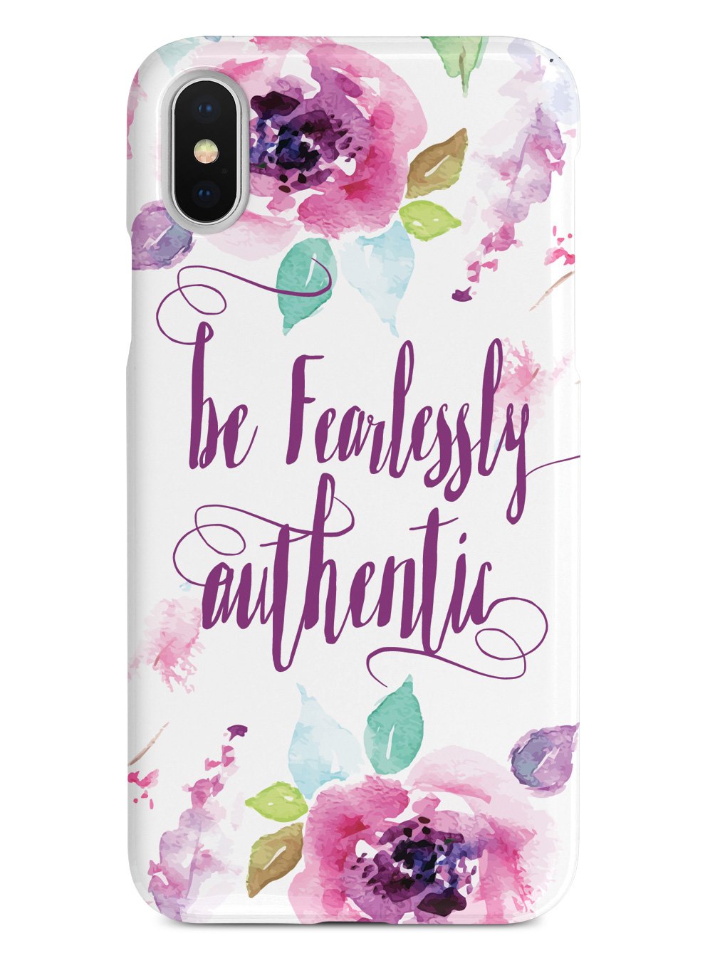 Be Fearlessly Authentic Case - pipercleo.com