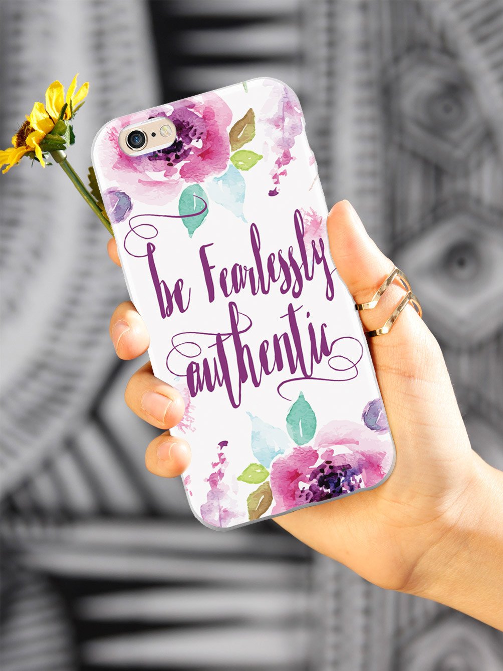 Be Fearlessly Authentic Case - pipercleo.com