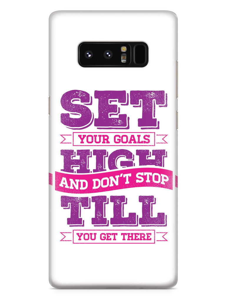 Set Your Goals High, Don't Stop - White Case - pipercleo.com