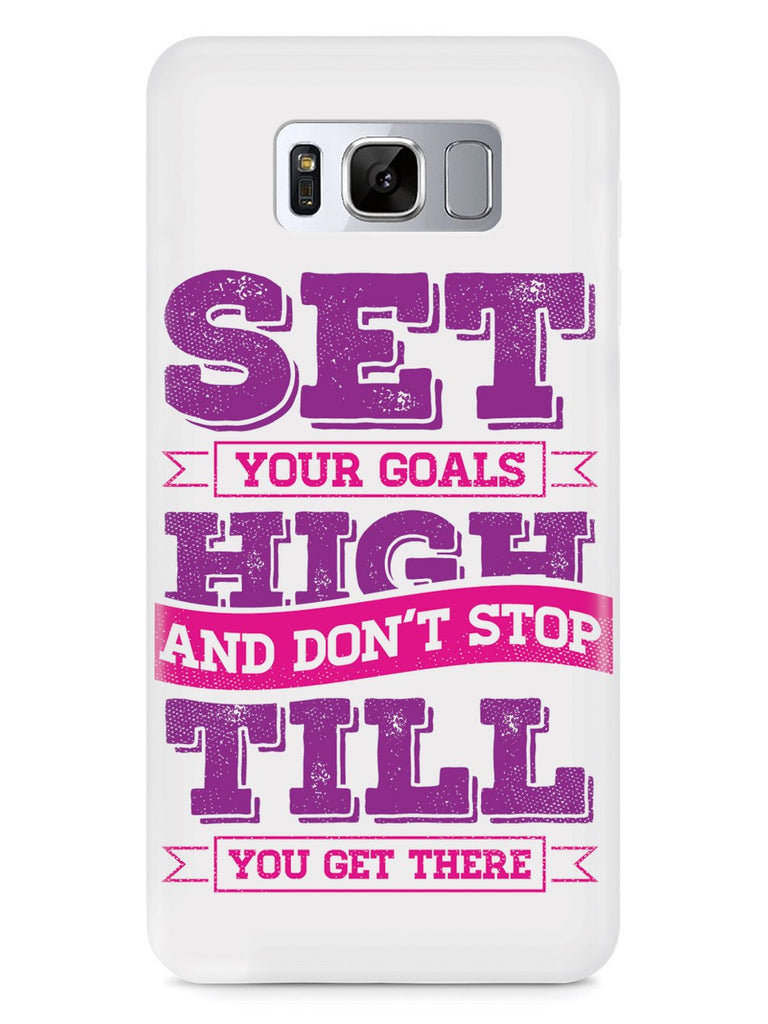 Set Your Goals High, Don't Stop - White Case - pipercleo.com