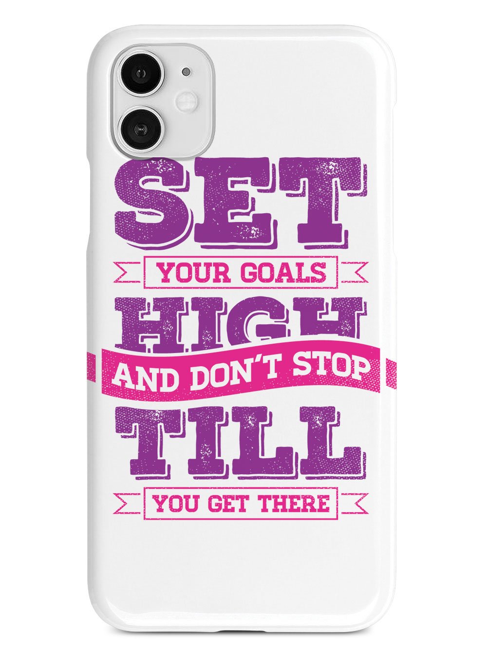 Set Your Goals High, Don't Stop - White Case - pipercleo.com