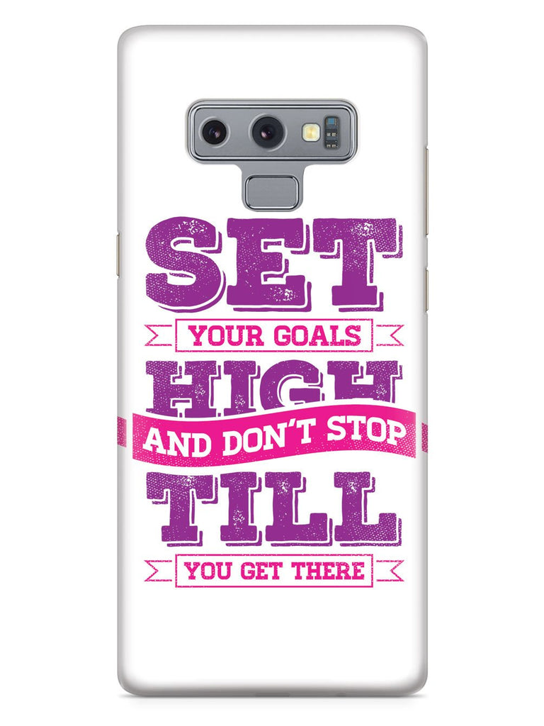 Set Your Goals High, Don't Stop - White Case - pipercleo.com