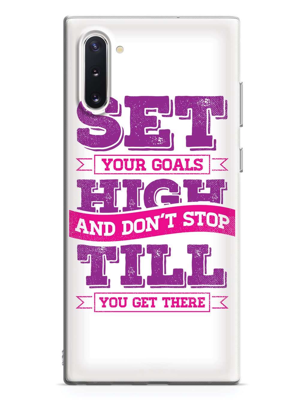 Set Your Goals High, Don't Stop - White Case - pipercleo.com