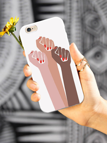 Women Unite! Women's March Solidarity Design - White Case