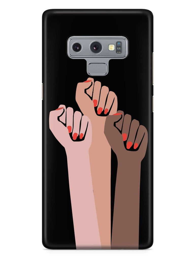 Women Unite! Women's March Solidarity Design - Black Case - pipercleo.com