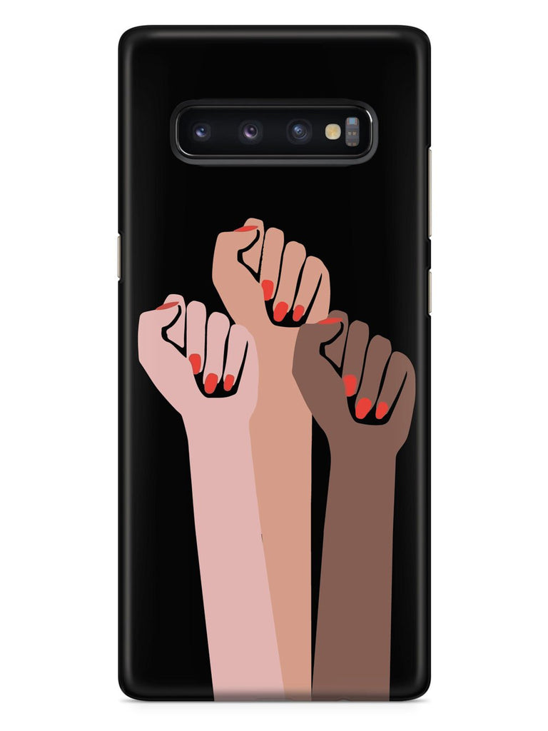 Women Unite! Women's March Solidarity Design - Black Case - pipercleo.com