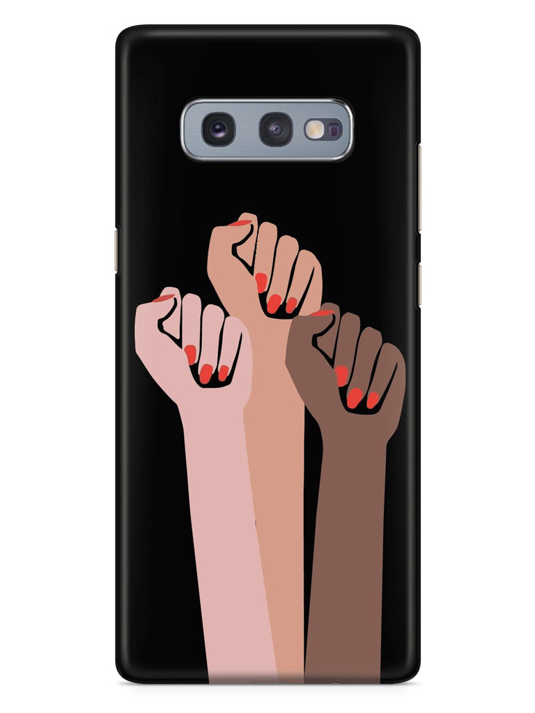 Women Unite! Women's March Solidarity Design - Black Case - pipercleo.com